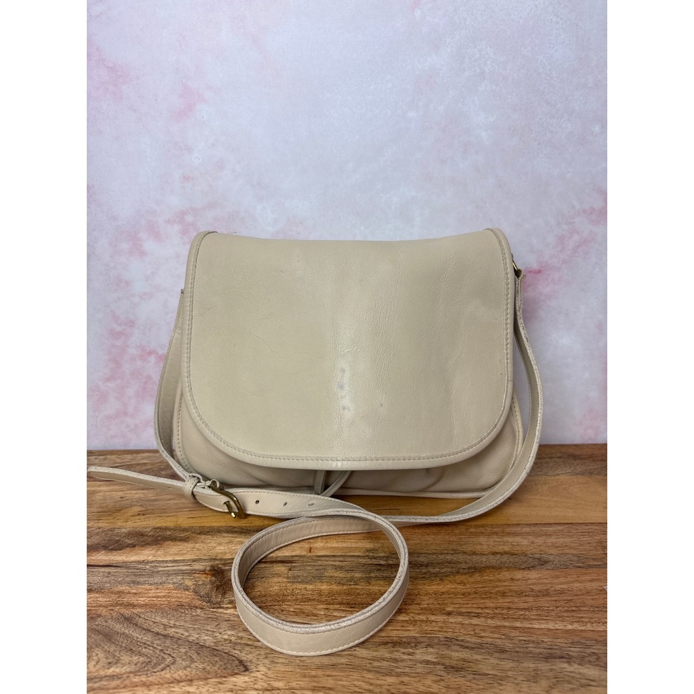 Vintage Coach Flap Drawstring Messenger Bag USA 257-5709